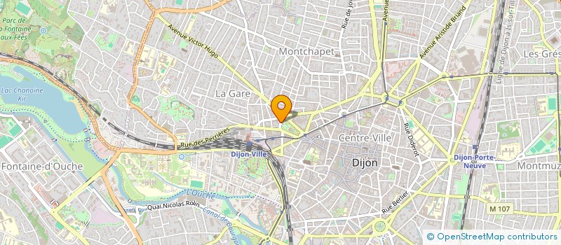 localisation de l'entreprise SCI LILI-LOU à DIJON