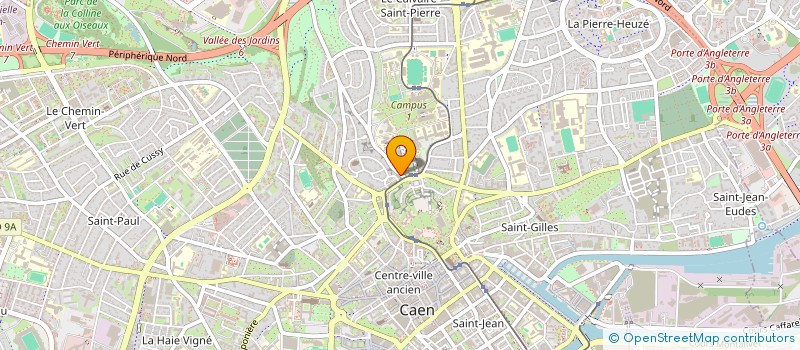 localisation de l'entreprise SCI LILIA à CAEN