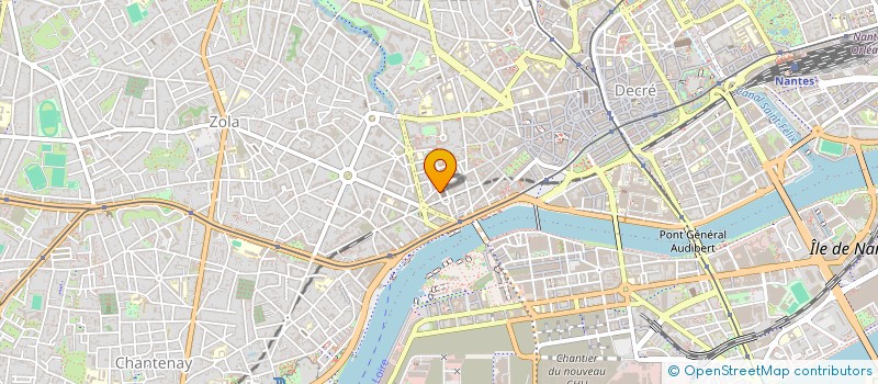 localisation de l'entreprise SCI LILIA à NANTES