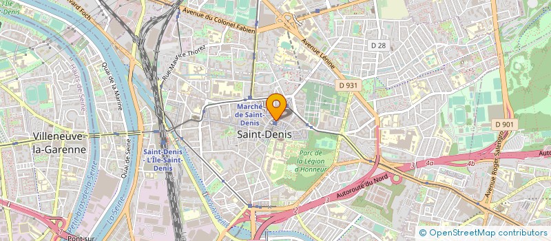 localisation de l'entreprise SCI LILIA IMMOBILIER à SAINT-DENIS