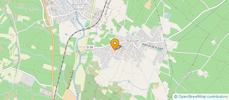 localisation de l'entreprise SCI LILIANE  BASSAN