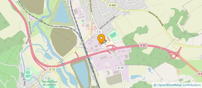 localisation de l'entreprise SCI LILINO  DOMBASLE-SUR-MEURTHE