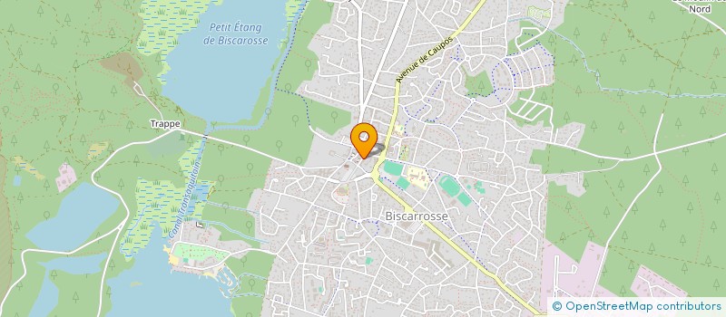 localisation de l'entreprise SCI LILIO  BISCARROSSE
