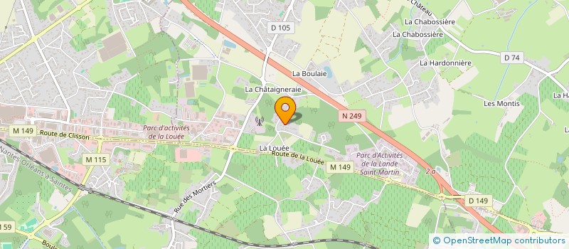 localisation de l'entreprise SCI LILIUM  HAUTE-GOULAINE