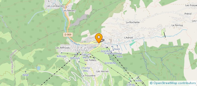 localisation de l'entreprise SCI LILL à LA CLUSAZ