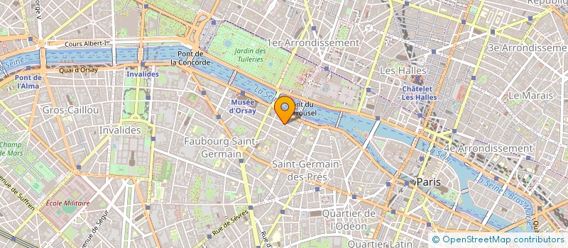 localisation de l'entreprise SCI LILLE 17-19  PARIS