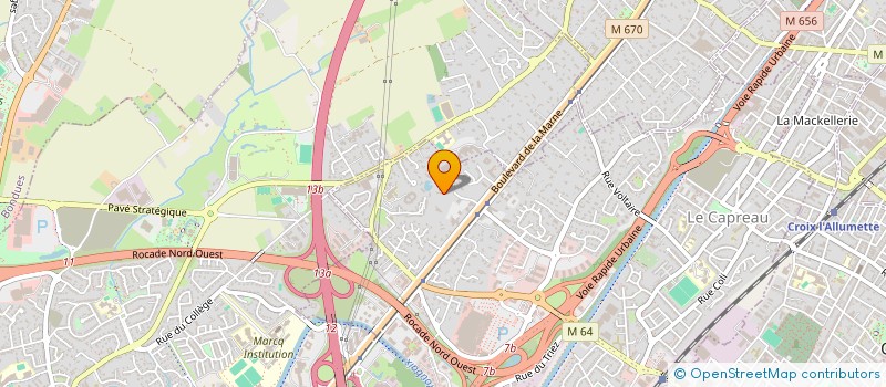 localisation de l'entreprise SCI LILLE 57 BIS LIBERTE  WASQUEHAL