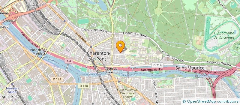 localisation de l'entreprise SCI LILLE BOURBON à SAINT-MAURICE