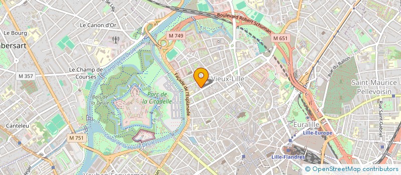 localisation de l'entreprise SCI LILLE DU FERRET à LILLE