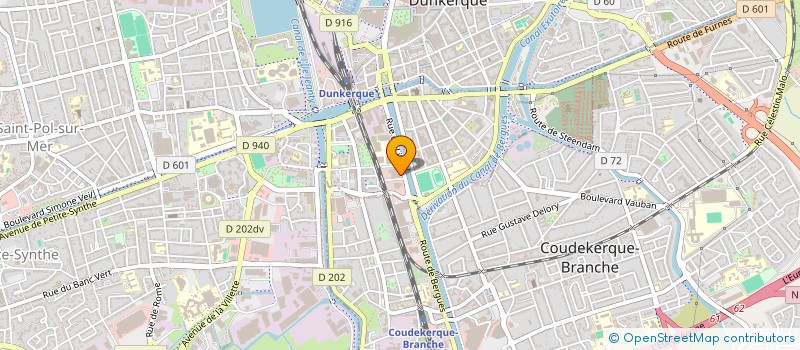 localisation de l'entreprise SCI LILLE DUNKERQUE à DUNKERQUE