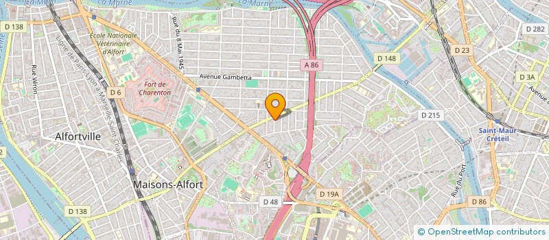 localisation de l'entreprise SCI LILLE FAISAN à MAISONS-ALFORT