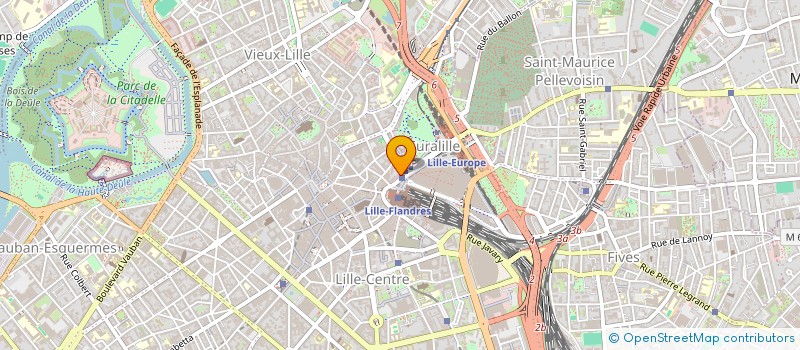 localisation de l'entreprise SCI LILLE LECLERC à LILLE