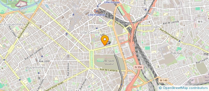 localisation de l'entreprise SCI LILLE MOTTEZ V à LILLE
