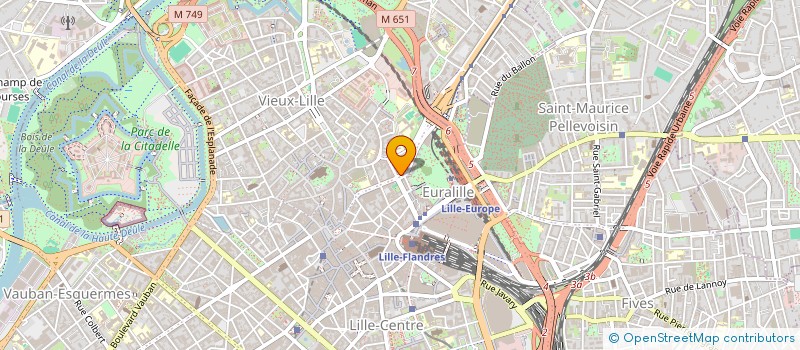 localisation de l'entreprise SCI LILLE OPERA à LILLE