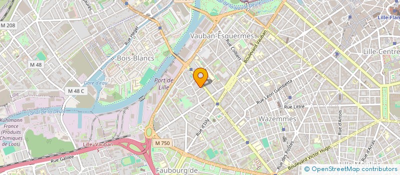 localisation de l'entreprise SCI LILLOISE à LILLE