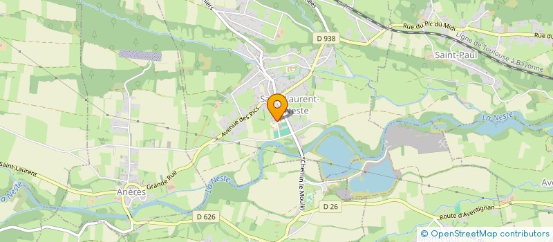 localisation de l'entreprise SCI LILOE  SAINT-LAURENT-DE-NESTE