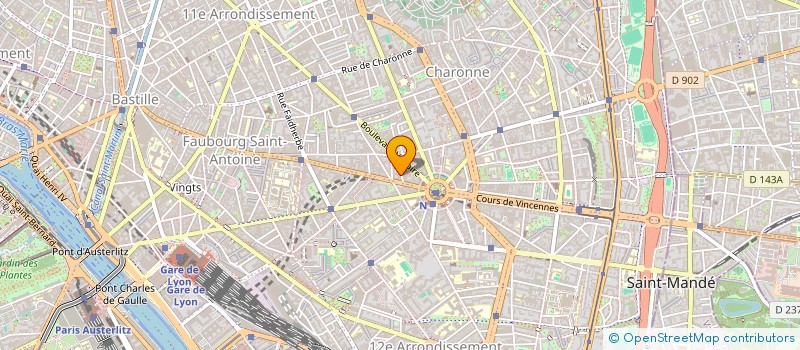 localisation de l'entreprise SCI LILOO  PARIS