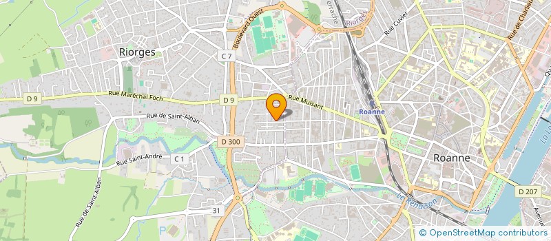 localisation de l'entreprise SCI LILOU 327 à RIORGES