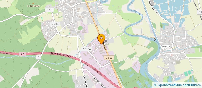 localisation de l'entreprise SCI LILOU  APPOIGNY