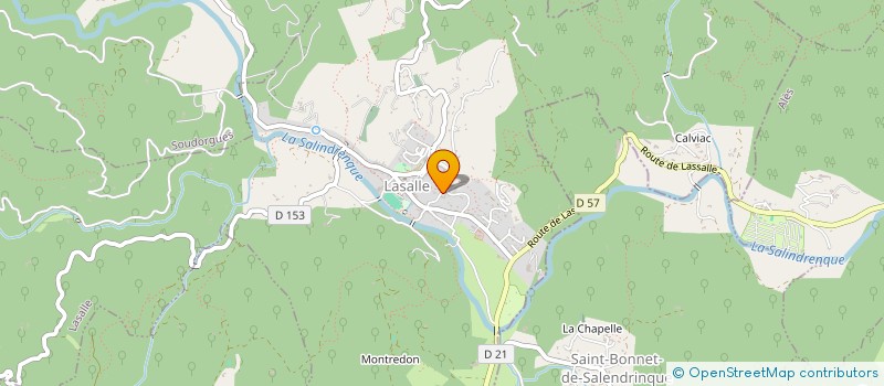 localisation de l'entreprise SCI LILOU  LASALLE