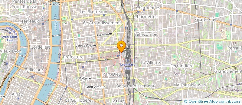 localisation de l'entreprise SCI LILOU  LYON