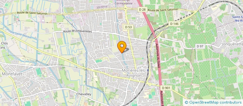 localisation de l'entreprise SCI LILOU  MORIERES-LES-AVIGNON