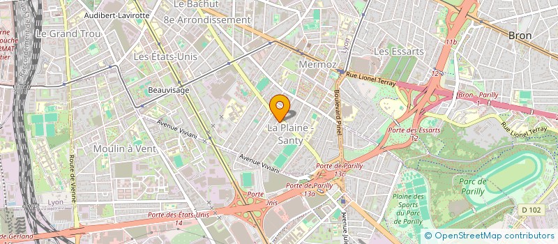 localisation de l'entreprise SCI LILOU  LYON