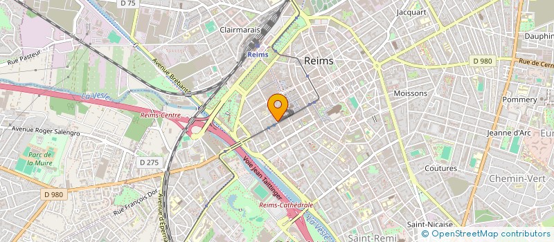 localisation de l'entreprise SCI LILOU  REIMS