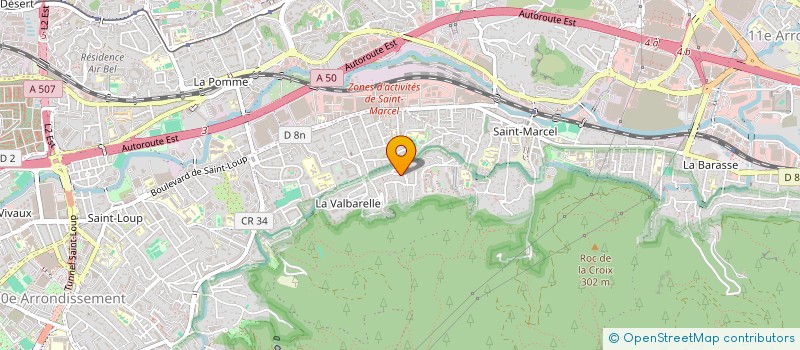 localisation de l'entreprise SCI LILOU ET BOB à MARSEILLE