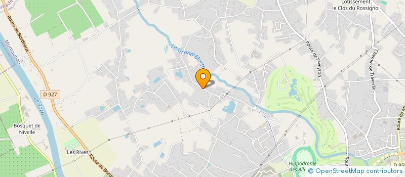 localisation de l'entreprise SCI LILOU.FR  MONTAUBAN