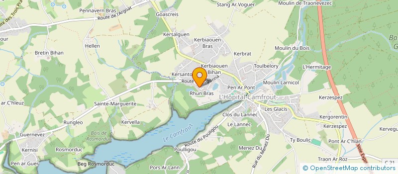 localisation de l'entreprise SCI LILOUFASOL  HOPITAL-CAMFROUT