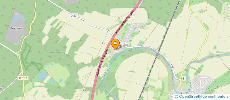 localisation de l'entreprise SCI LILUKA  KESSELDORF