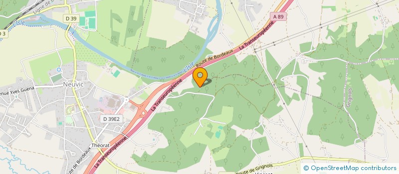 localisation de l'entreprise SCI LILY  VALLEREUIL