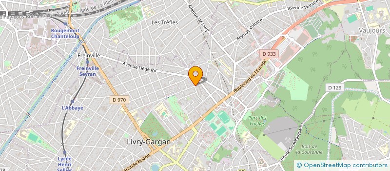 localisation de l'entreprise SCI LILY à LIVRY-GARGAN