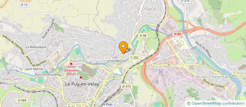 localisation de l'entreprise SCI LILY  CHADRAC