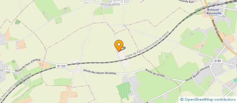 localisation de l'entreprise SCI LILY  SAINT-EUSTACHE-LA-FORET