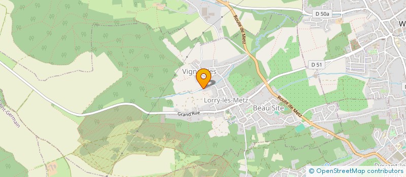 localisation de l'entreprise SCI LILY  LORRY-LES-METZ