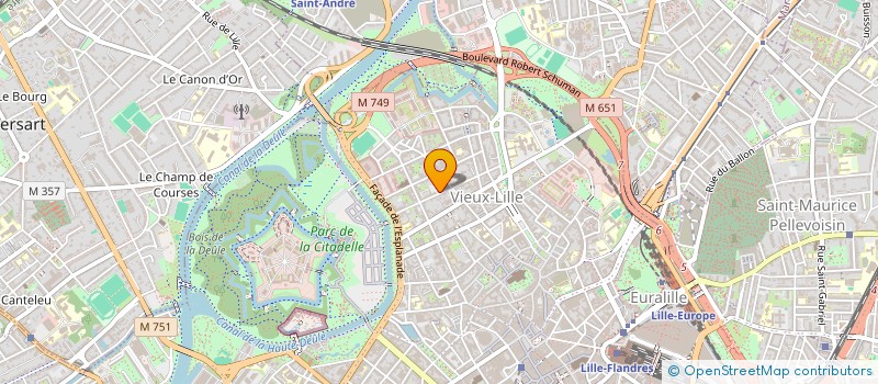 localisation de l'entreprise SCI LILY AND CO  LILLE