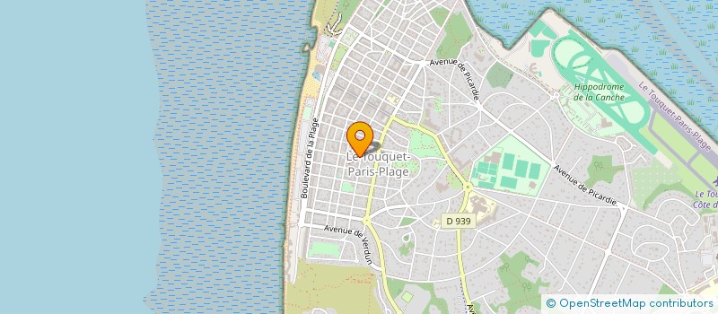 localisation de l'entreprise SCI LILYA à LE TOUQUET-PARIS-PLAGE