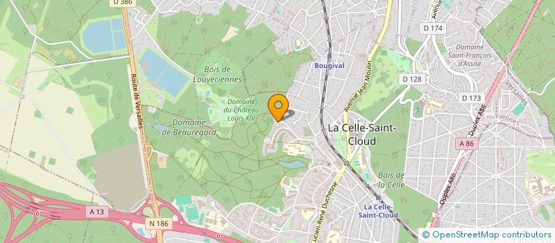 localisation de l'entreprise SCI LIMA 2  LA CELLE-SAINT-CLOUD