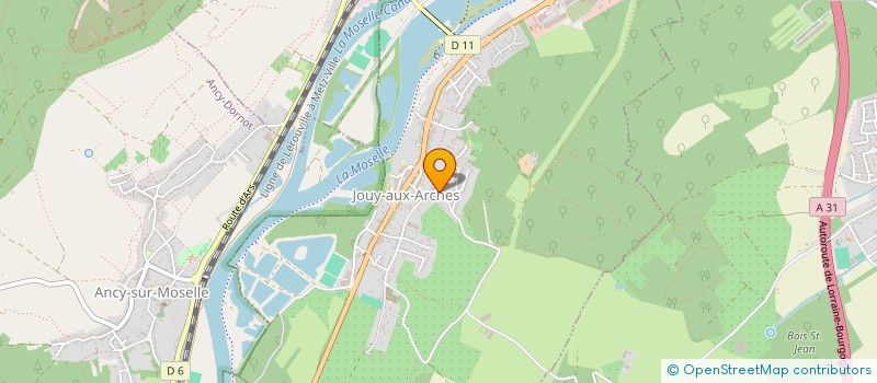 localisation de l'entreprise SCI LIMA  JOUY-AUX-ARCHES