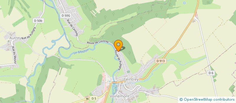 localisation de l'entreprise SCI LIMA  CEINTREY