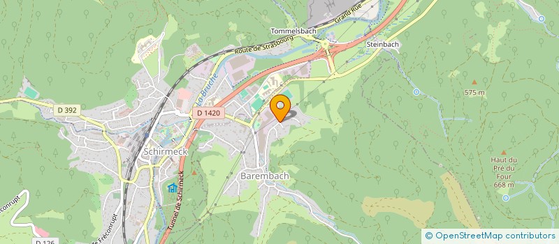 localisation de l'entreprise SCI LIMA  BAREMBACH