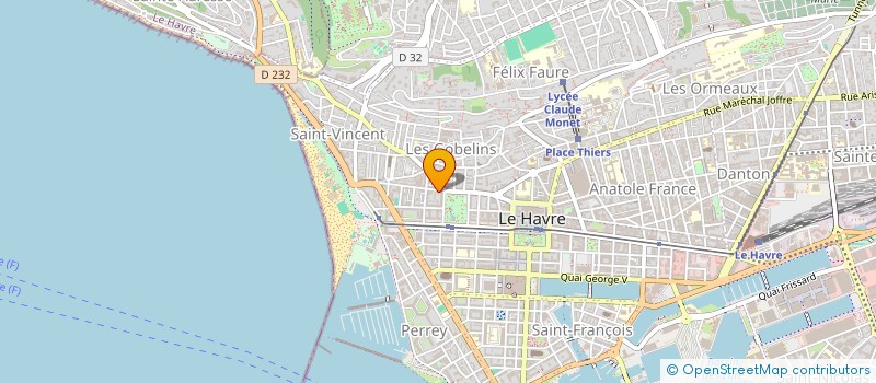 localisation de l'entreprise SCI LIMA à LE HAVRE