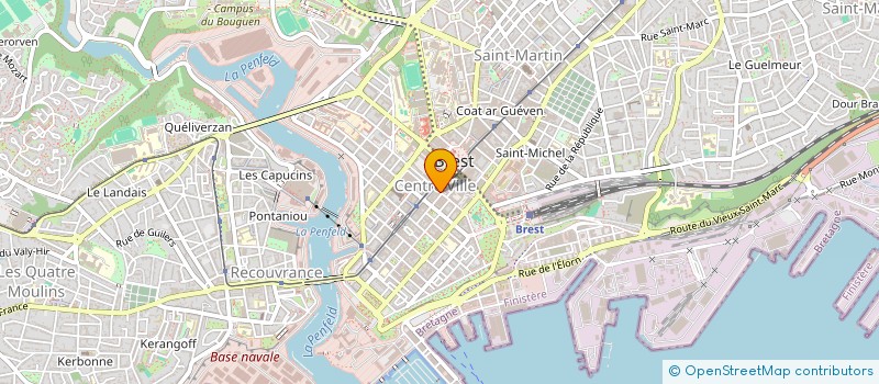 localisation de l'entreprise SCI LIMA  BREST