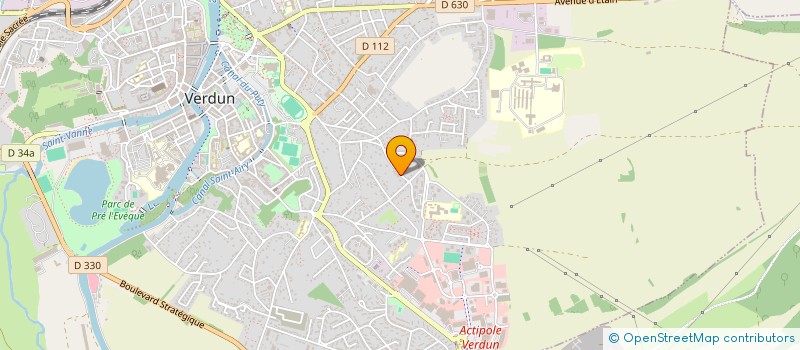 localisation de l'entreprise SCI LIMA DE HUTION à VERDUN