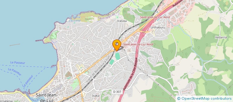 localisation de l'entreprise SCI LIMA DE LUZ  SAINT-JEAN-DE-LUZ