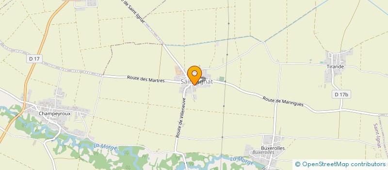 localisation de l'entreprise SCI LIMAGNE ARVERNES  ENTRAIGUES