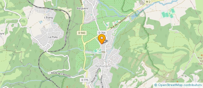 localisation de l'entreprise SCI LIMAGO  NOHANENT