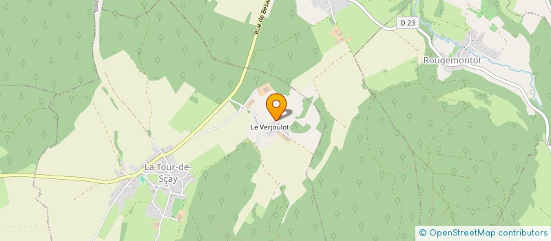 localisation de l'entreprise SCI LIMANDE  LA TOUR-DE-SCAY